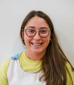 Nerea, educadora en la escuela infantil Educamar como apoyo y ludoteca